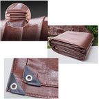 Heavy Duty Brown Waterproof Tarp