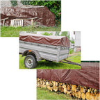Heavy Duty Brown Waterproof Tarp