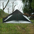 Black Waterproof Outdoor Camping Tarp