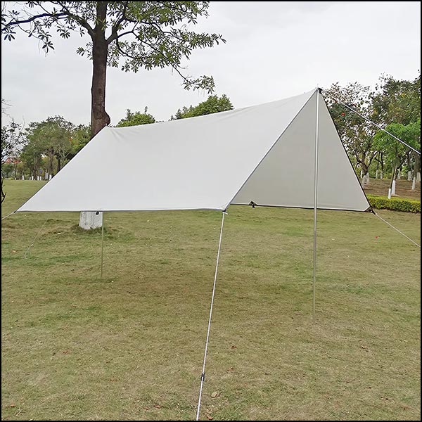 Ultralight Gray Backpacking Tarp Tent