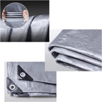 Heavy Duty Silver Weatherproof Tarp