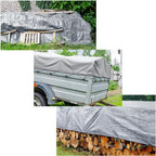 Heavy Duty Silver Weatherproof Tarp