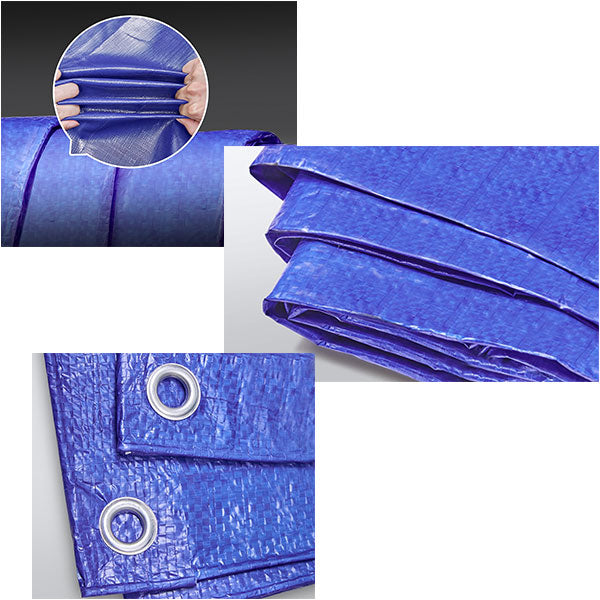 Heavy Duty Blue Waterproof Tarp