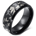 Camouflage Military Ring