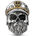 French Navy Military Ring (Silver)