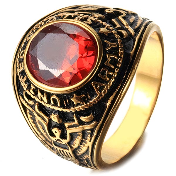 American Military Ring