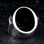 Oxidized Silver Mandalorian Helmet Charm