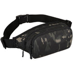 Dark Camo Tactical Multi-Pocket Fanny Pack