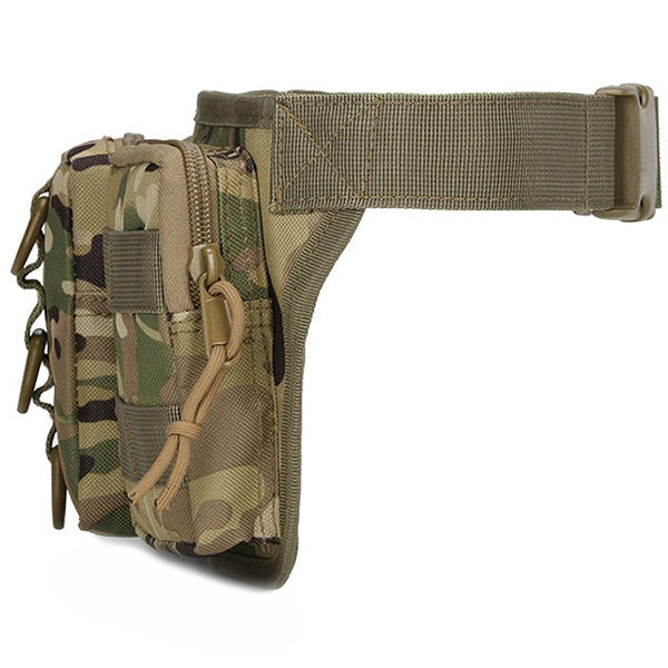 Tactical Camouflage Waist Bag with Pouches