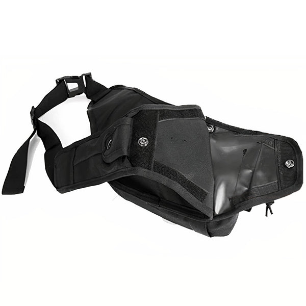 Black Tactical Outdoor Lumbar Pack