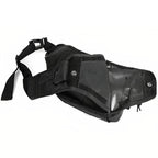 Black Tactical Outdoor Lumbar Pack