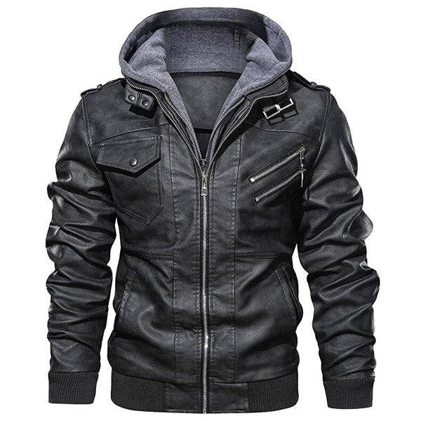 Aviator Jacket with Hood