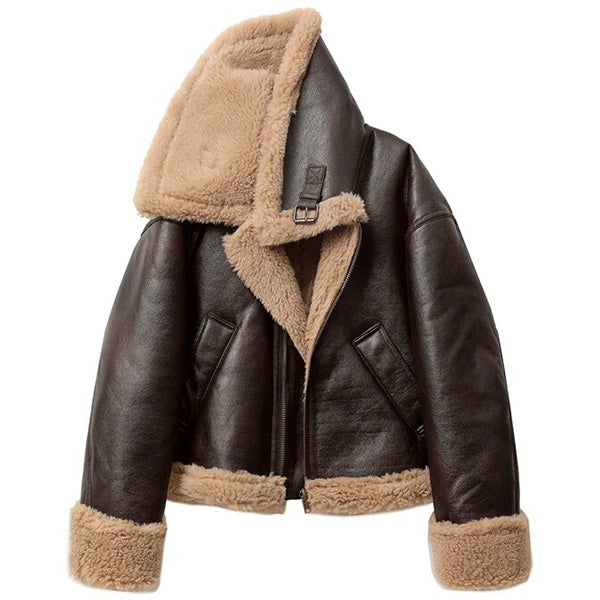 Women's Short Aviator Jacket