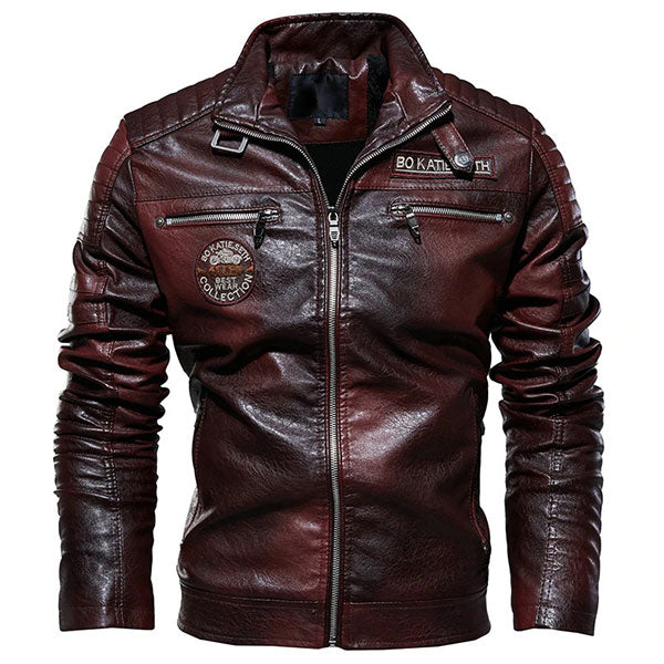 Men's Aviator Biker Jacket