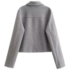 Women's Wool Aviator Jacket