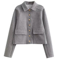 Women's Wool Aviator Jacket