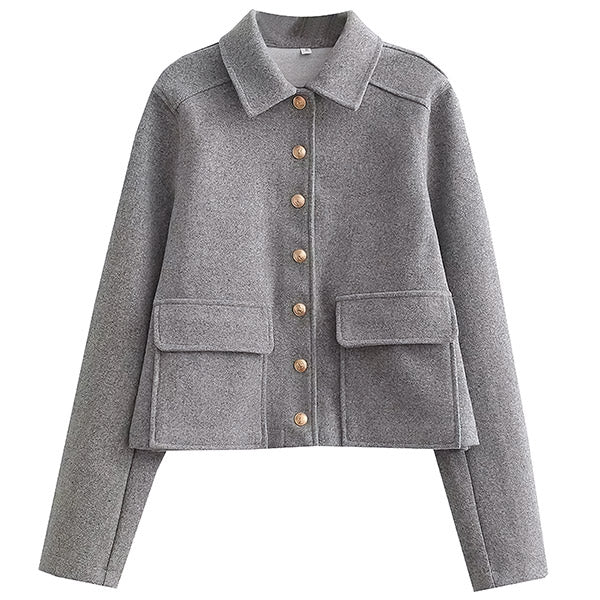 Women's Wool Aviator Jacket