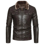Men's Brown Aviator Jacket