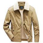 Men's Sheepskin Aviator Jacket