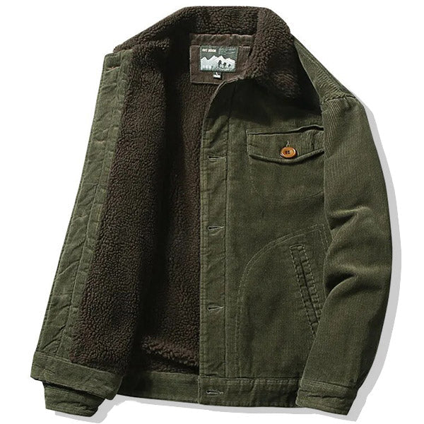 Dark Green Aviator Jacket