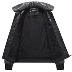 Men's Vintage Leather Aviator Jacket