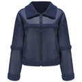 Women's Leather Aviator Jacket