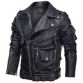 Men's Motorcycle Aviator Jacket