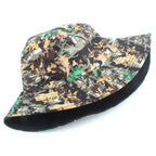 Unisex Leafy Camouflage Bucket Hat