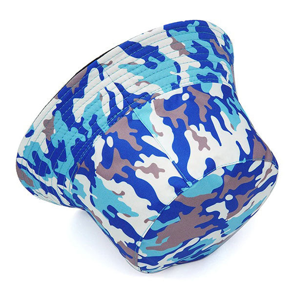 Unisex Blue Camouflage Bucket Hat