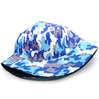 Unisex Blue Camouflage Bucket Hat