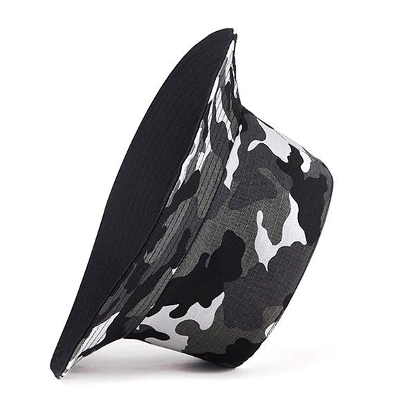 Grey Scale Camouflage Unisex Bucket Hat