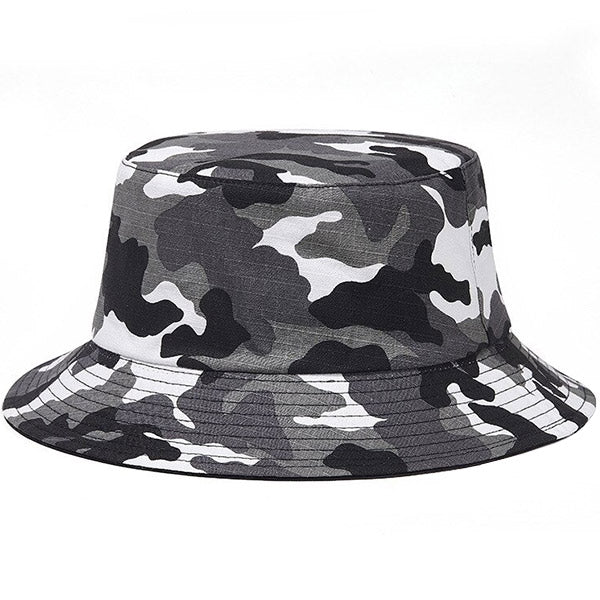 Camouflage Grey Bucket Hat