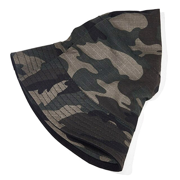 Unisex Green Camouflage Bucket Hat