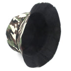 Green Camouflage Cotton Bucket Hat