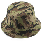 Classic Camouflage Canvas Bucket Hat