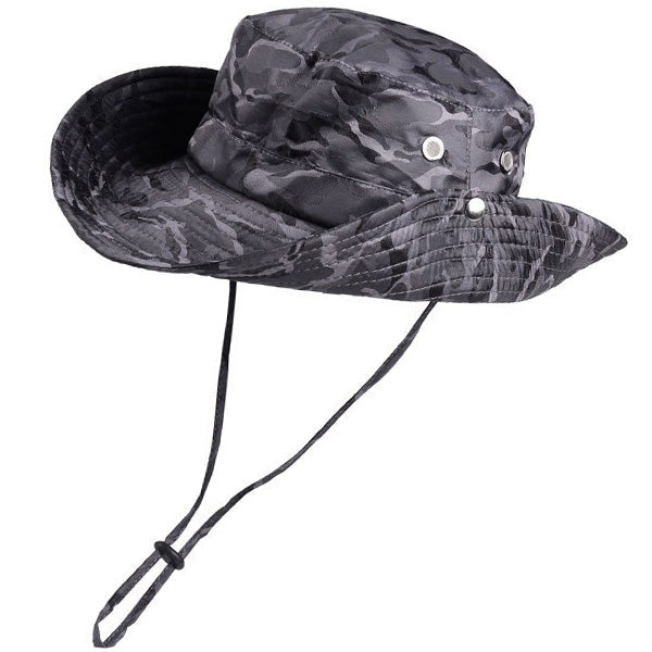 Urban Camouflage Boonie Hat with Adjustable Strap