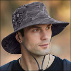 Urban Camouflage Boonie Hat with Adjustable Strap