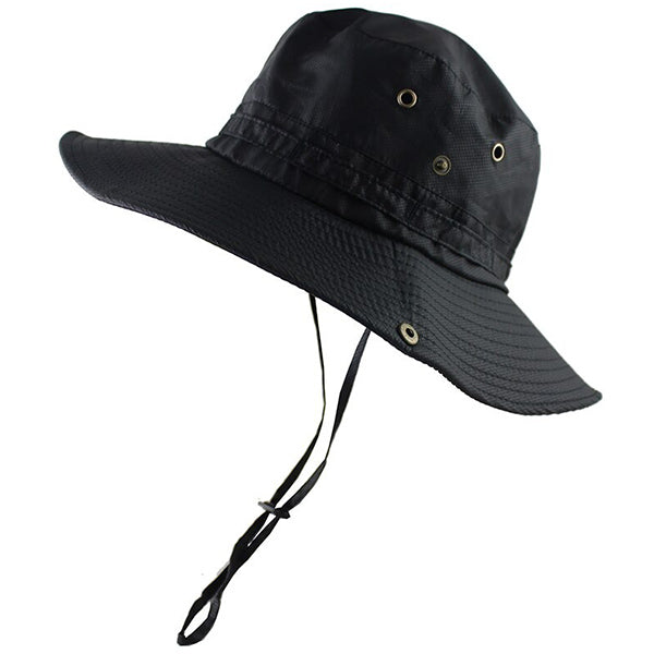 Black Military Bucket Hat