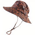 Orange Military Bucket Hat