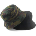 Unisex Cotton Camouflage Bucket Hat