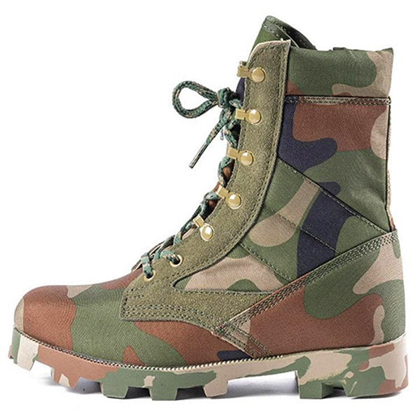 Camouflage Military Boots