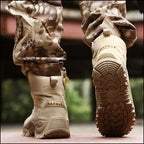 Men's Rugged Desert Tan Tactical Boots