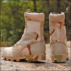 High-Top Desert Camouflage Tactical Boot