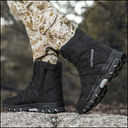 Men's Black Outdoor Tactical High-Top Boot