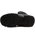 Men's Black High-Top Tactical Hiking Boots