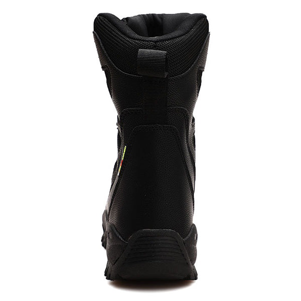 Men's Black High-Top Tactical Hiking Boots