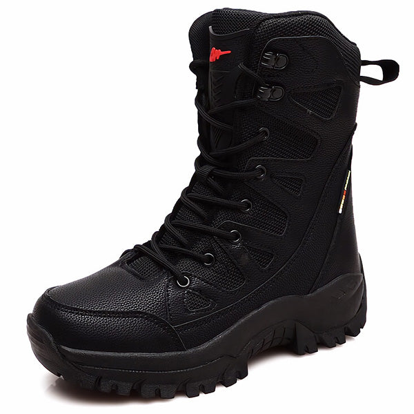 Black Military Boots