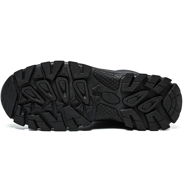 Men's Black High-Top Tactical Boots