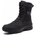 Men's Black Military Boots