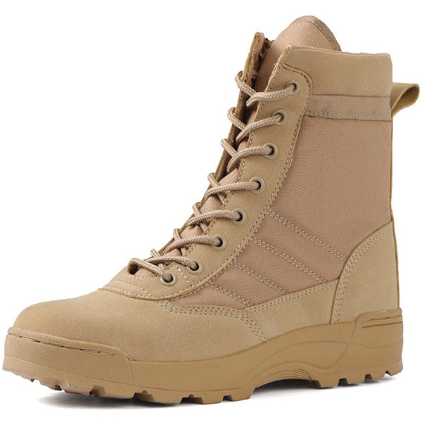 Sandy Military Boots